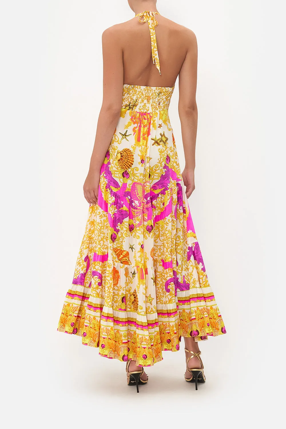 TIE FRONT TIERED DRESS SQUID SQUAD sold by Camilla product image thumbnail 2