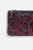 EMBELLISHED ZIP TOP CLUTCH WITH STRAP ALWAYS CHANGE YOUR SPOTS sold by Camilla