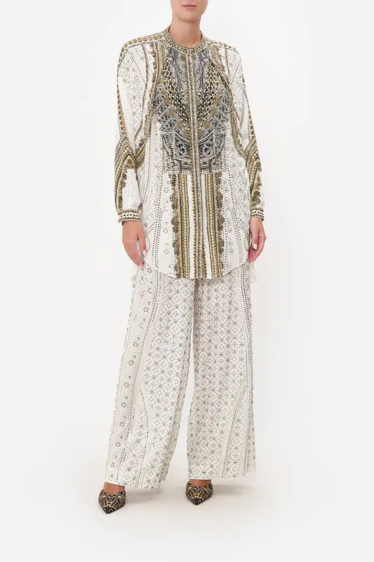 SHIRT WITH SIDE BUTTONS LUXE ESPIRITU sold by Camilla