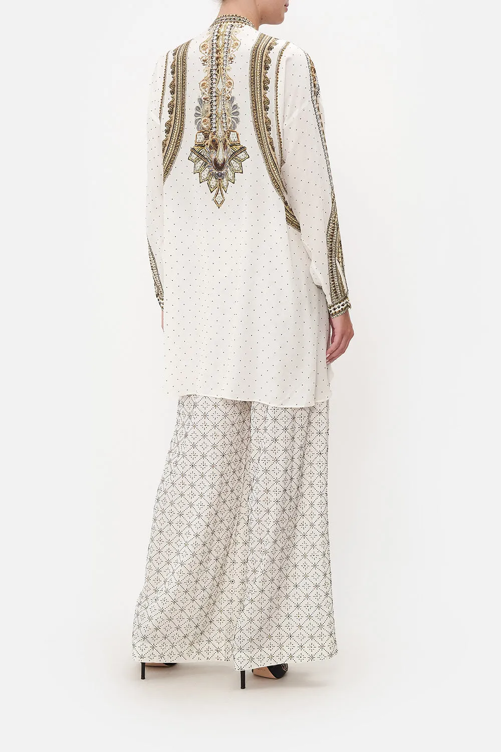 SHIRT WITH SIDE BUTTONS LUXE ESPIRITU sold by Camilla product image thumbnail 2