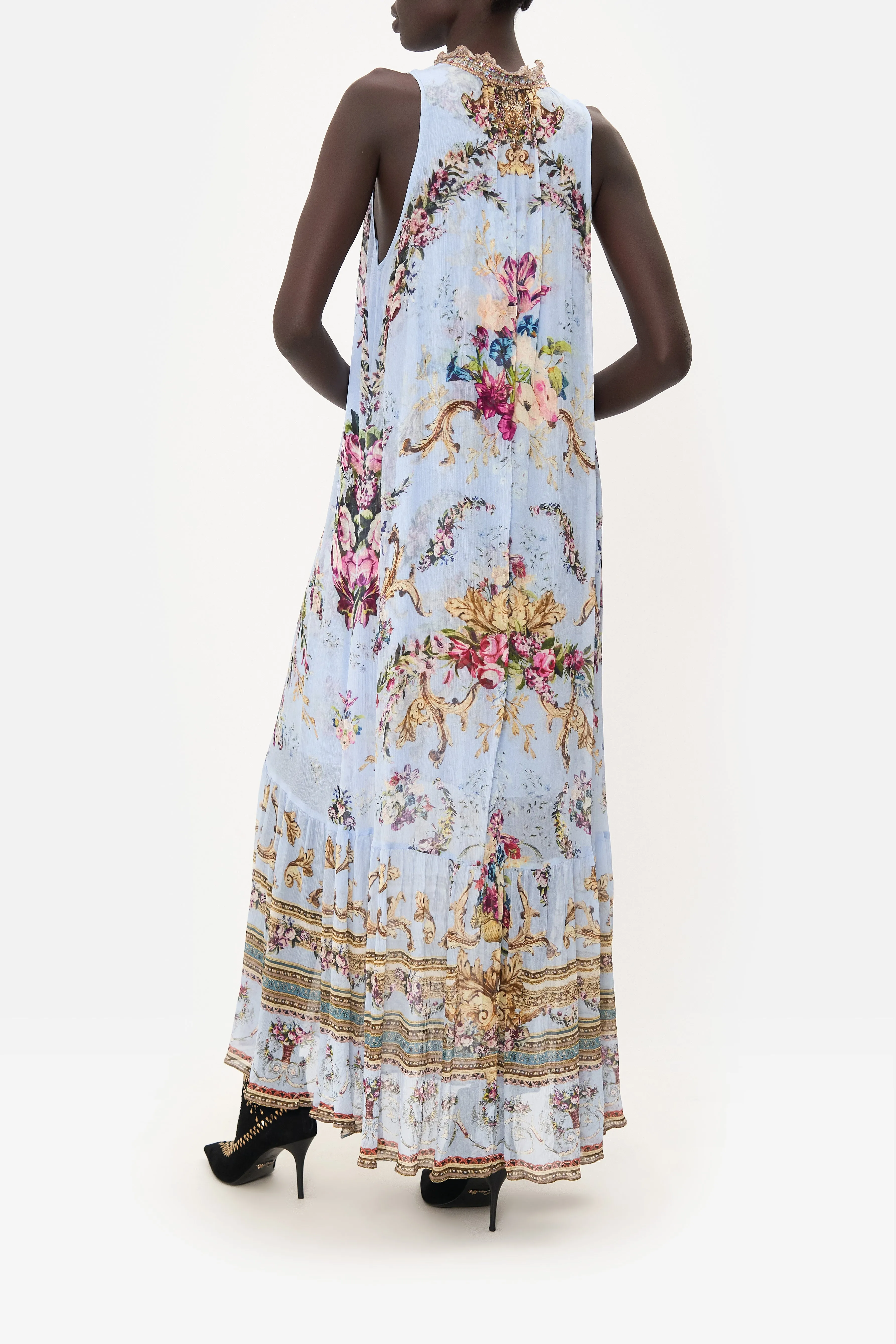 HIGH NECK KEYHOLE DRESS FLORAFUL sold by Camilla product image thumbnail 2