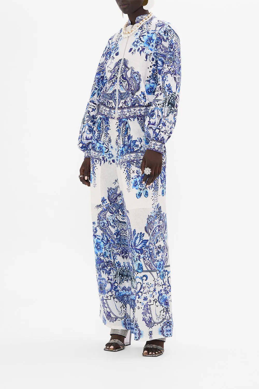 BOMBER JACKET WITH SHIRRED CUFF GLAZE AND GRAZE sold by Camilla product image thumbnail 4