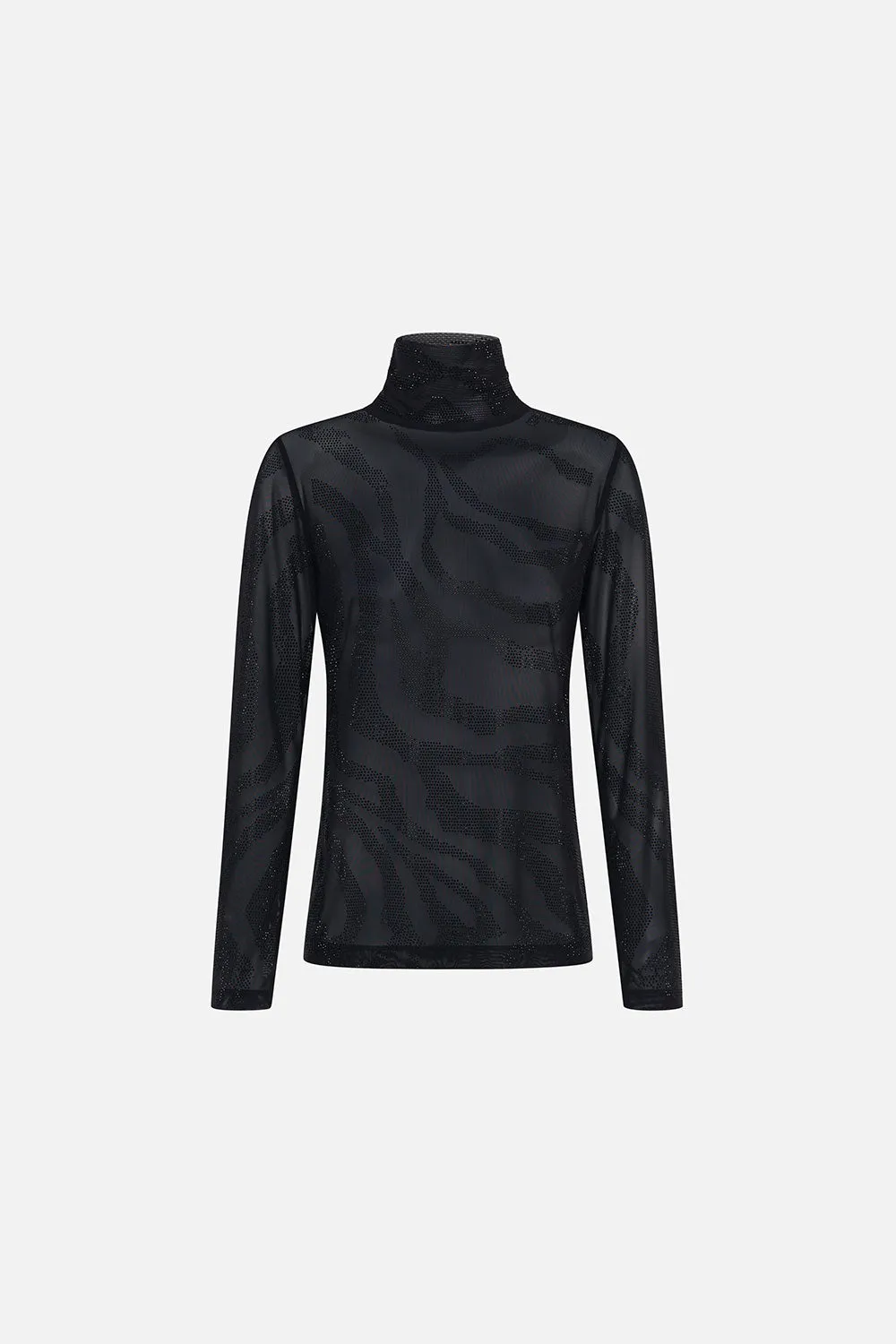 JERSEY TURTLENECK TAME MY TIGER sold by Camilla product image thumbnail 3