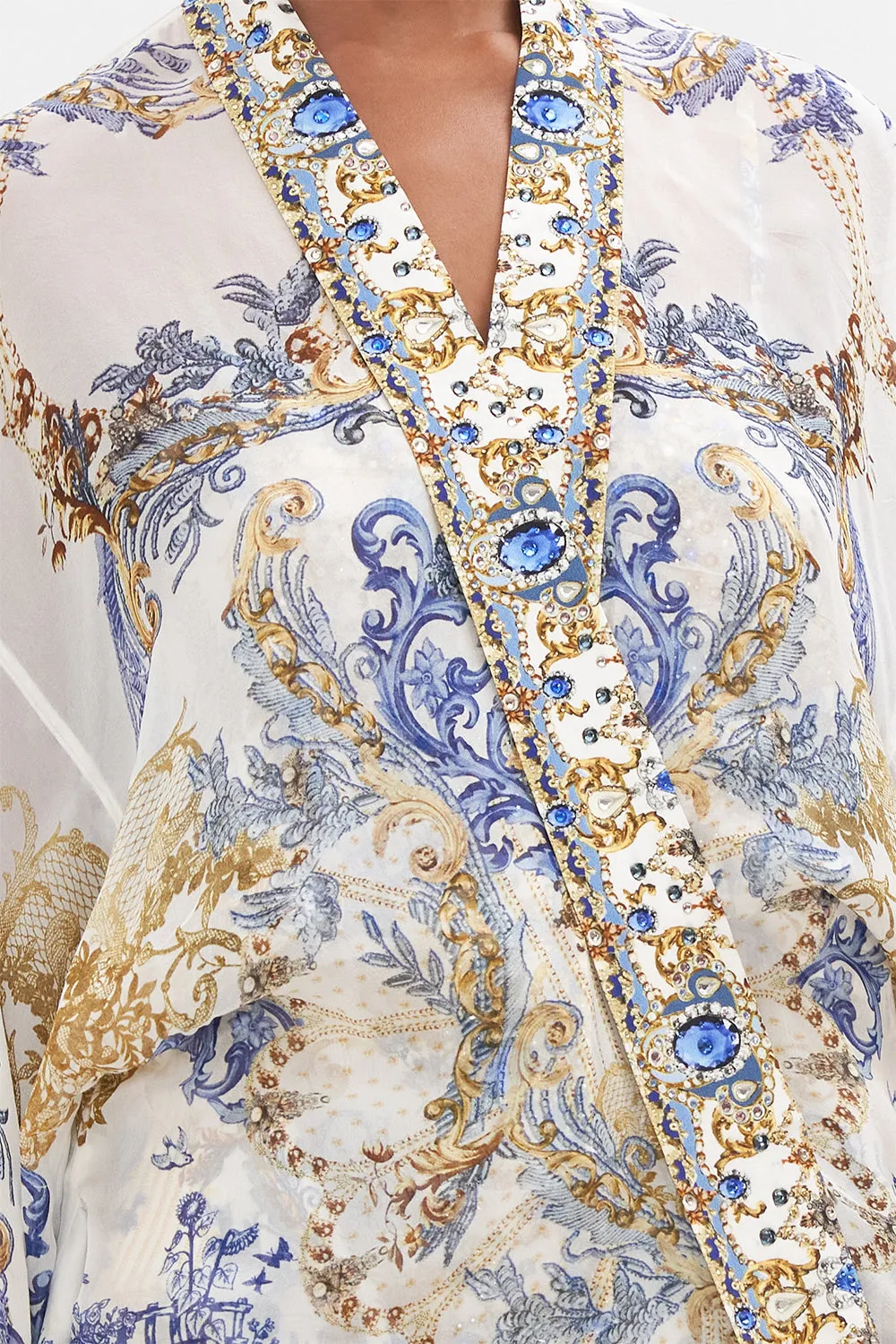 KIMONO LAYER WITH COLLAR SOUL SEARCHING sold by Camilla product image thumbnail 5