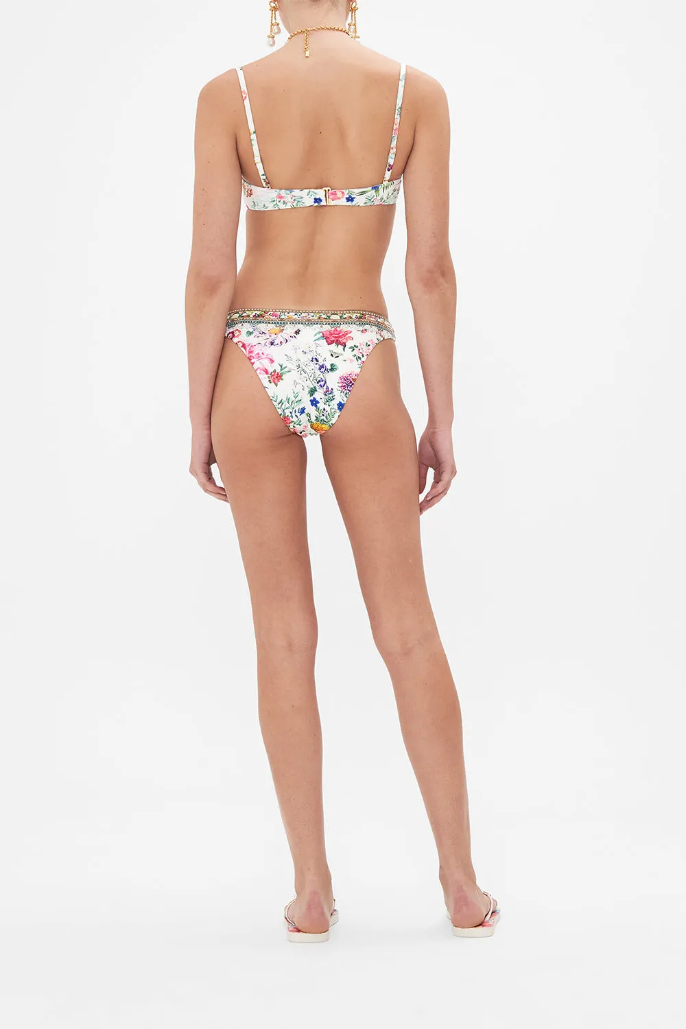 RUCHED UNDERWIRE BRA WITH REMOVABLE STRAPS PLUMES AND PARTERRES sold by Camilla product image thumbnail 2