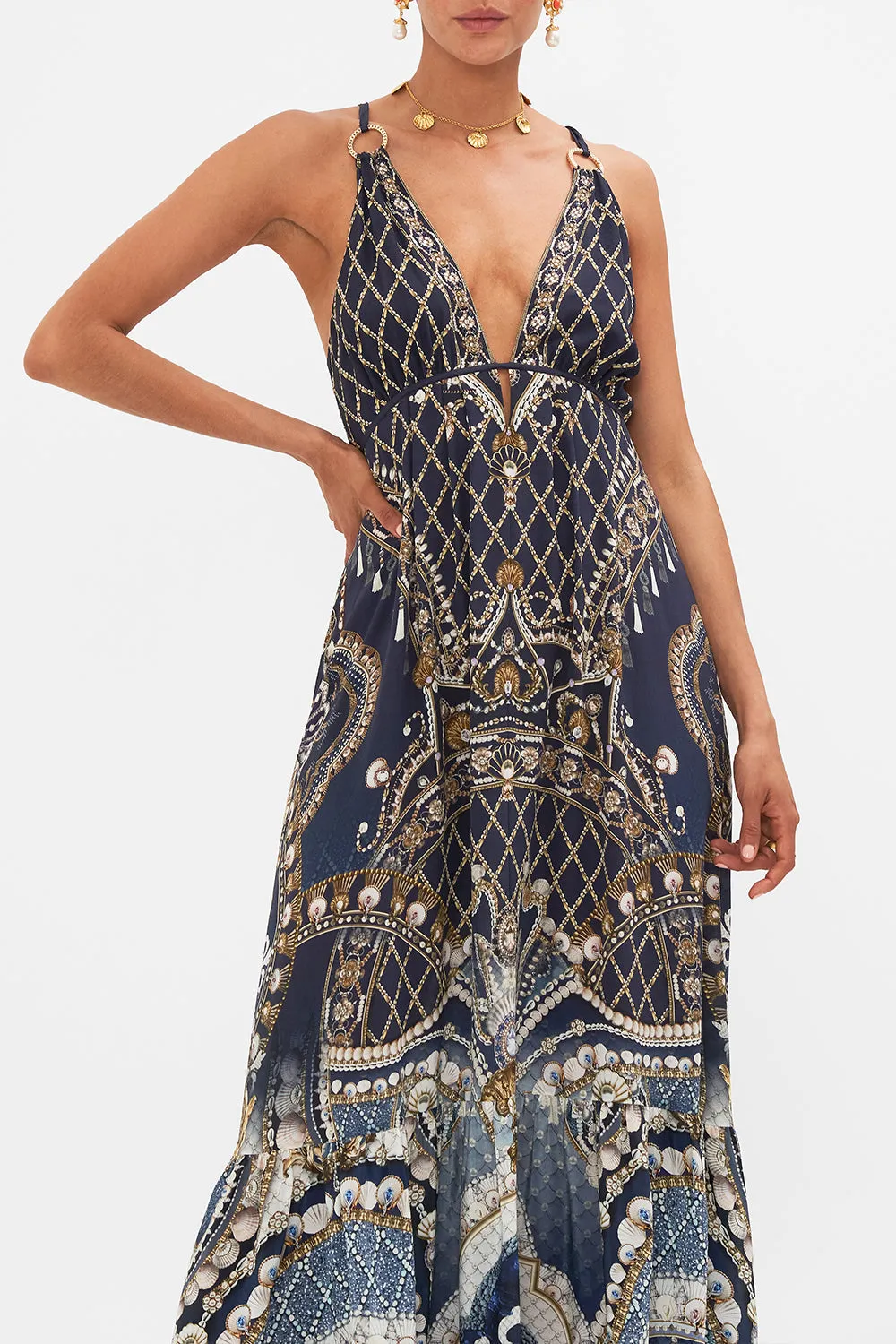 TIERED DRESS WITH HARDWARE DANCE WITH THE DUKE sold by Camilla product image thumbnail 5