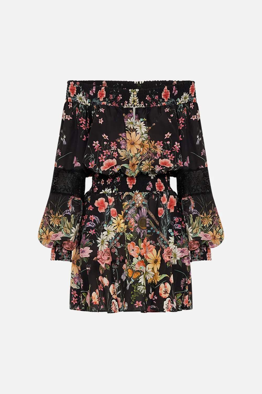 OFF SHOULDER SHORT DRESS LETTERS FROM A VINEYARD sold by Camilla product image thumbnail 3