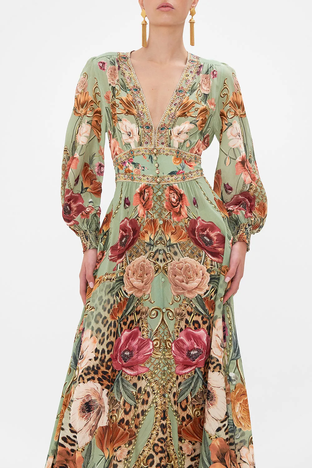 BUTTON DRESS WITH SHAPED WAISTBAND GROW AND GLOW sold by Camilla product image thumbnail 5