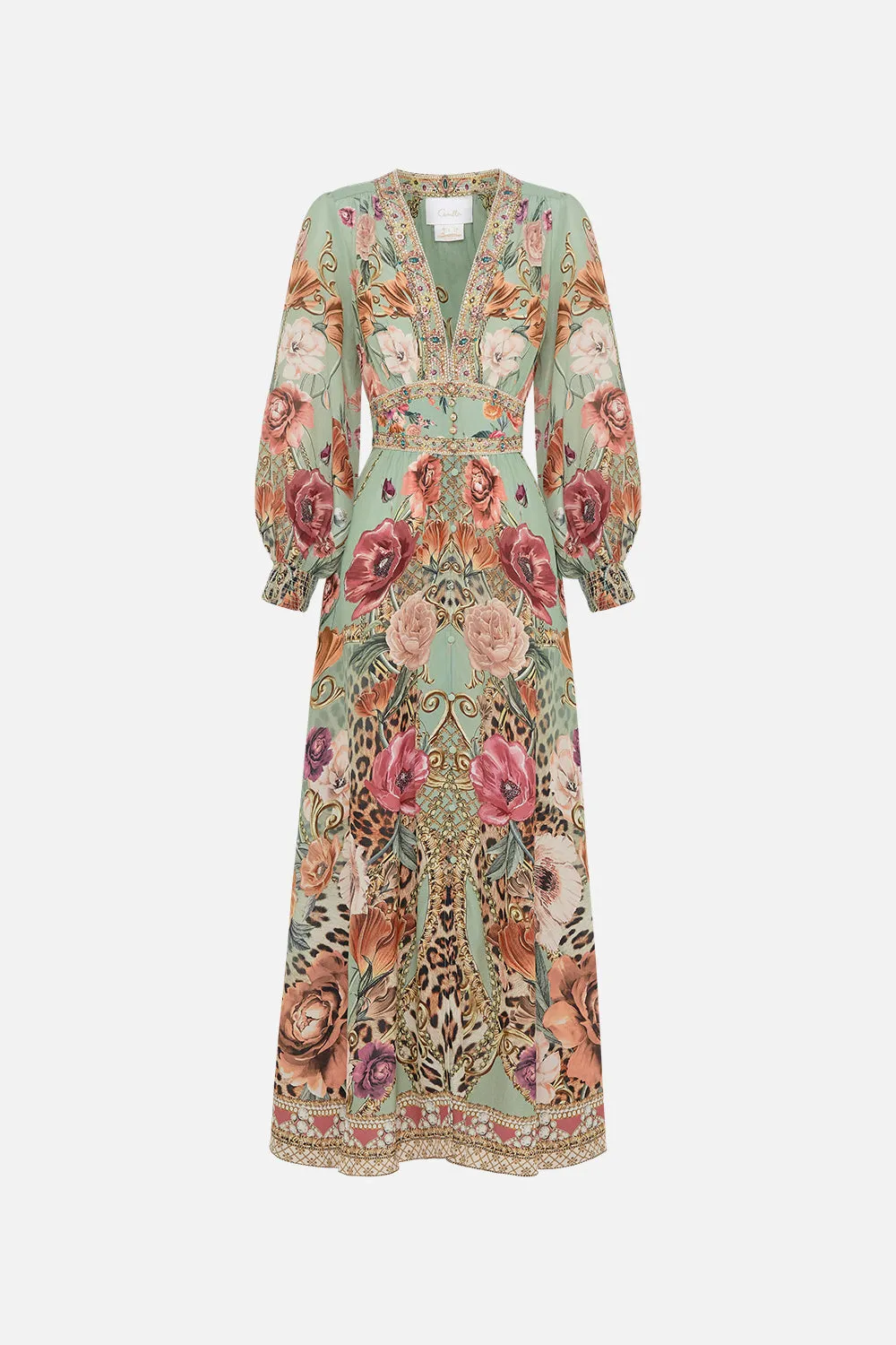 BUTTON DRESS WITH SHAPED WAISTBAND GROW AND GLOW sold by Camilla product image thumbnail 3