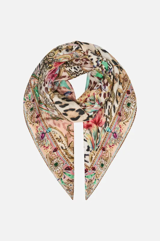 LARGE SQUARE SCARF QUEEN ATLANTIS sold by Camilla
