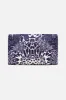 ENVELOPE CLUTCH WITH GUSSET WHERES YOUR HEAD AT sold by Camilla