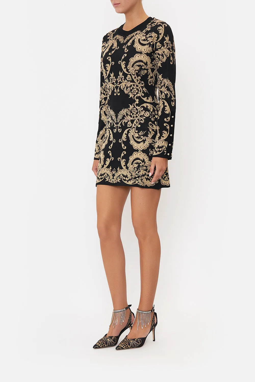 MINI KNIT DRESS DANCE WITH DUENDE sold by Camilla product image thumbnail 4