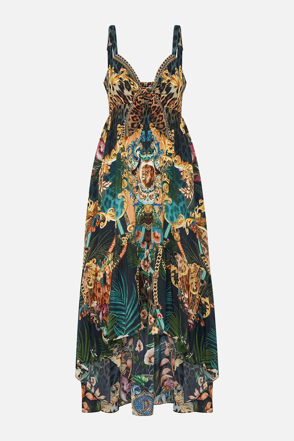 TIE FRONT HIGH LOW DRESS FEARLESS FELIS sold by Camilla product image thumbnail 3