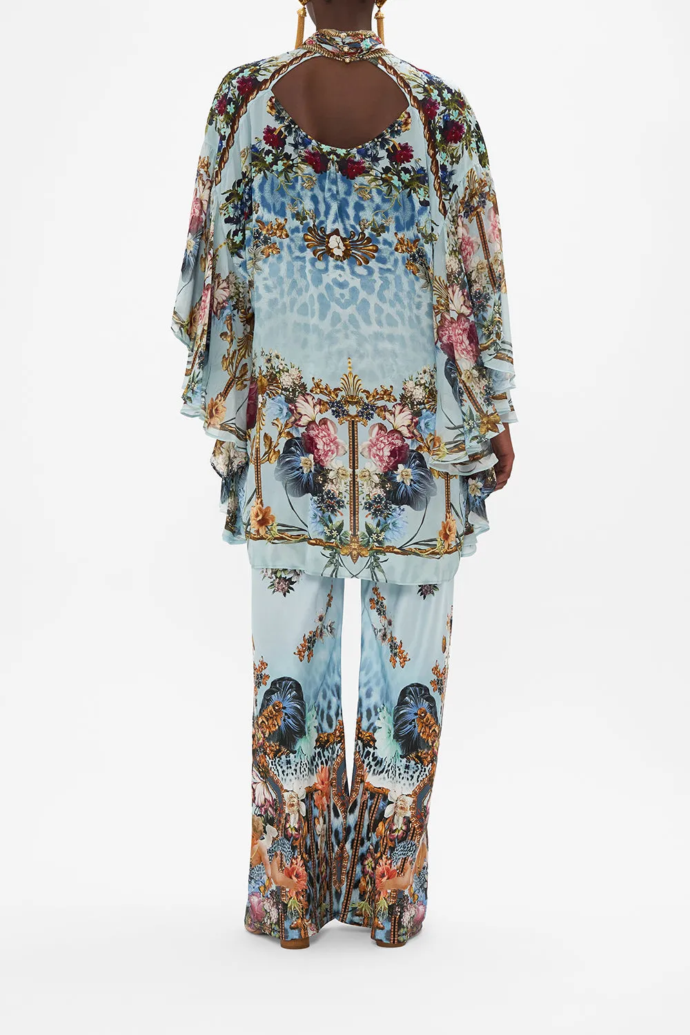 HIGH NECK RUFFLE SLEEVE BLOUSE LETTERS TO LEO sold by Camilla product image thumbnail 2