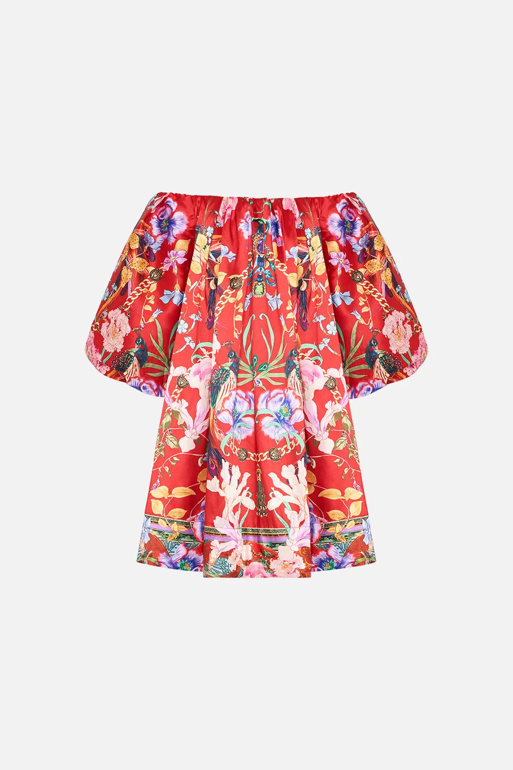 OFF SHOULDER PUFF DRESS RUFFLE SOME FEATHERS sold by Camilla product image thumbnail 3