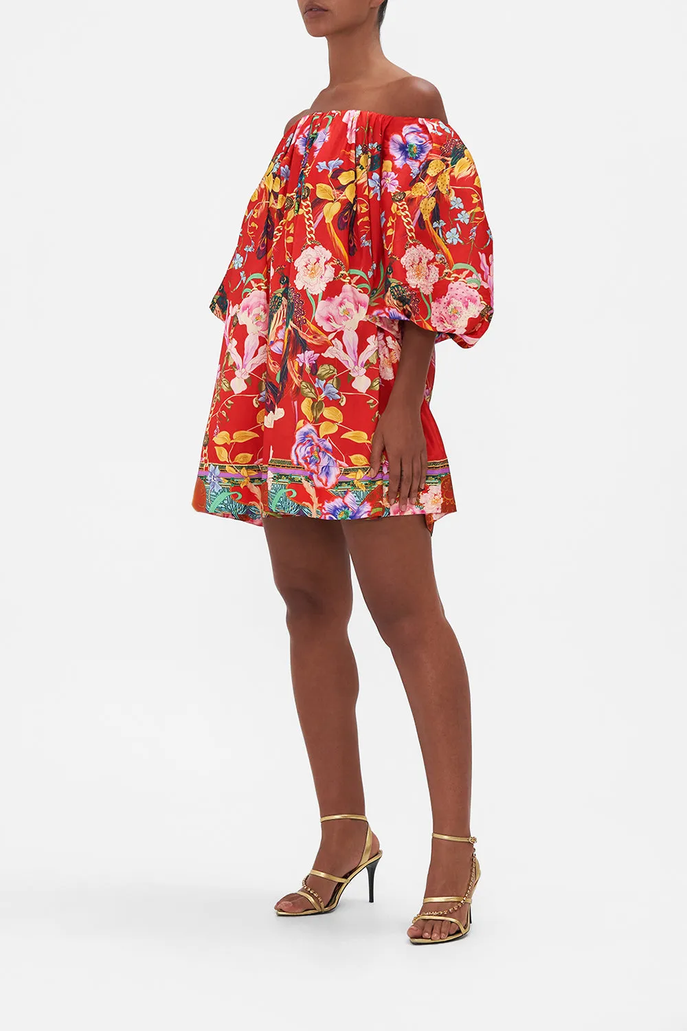 OFF SHOULDER PUFF DRESS RUFFLE SOME FEATHERS sold by Camilla product image thumbnail 4