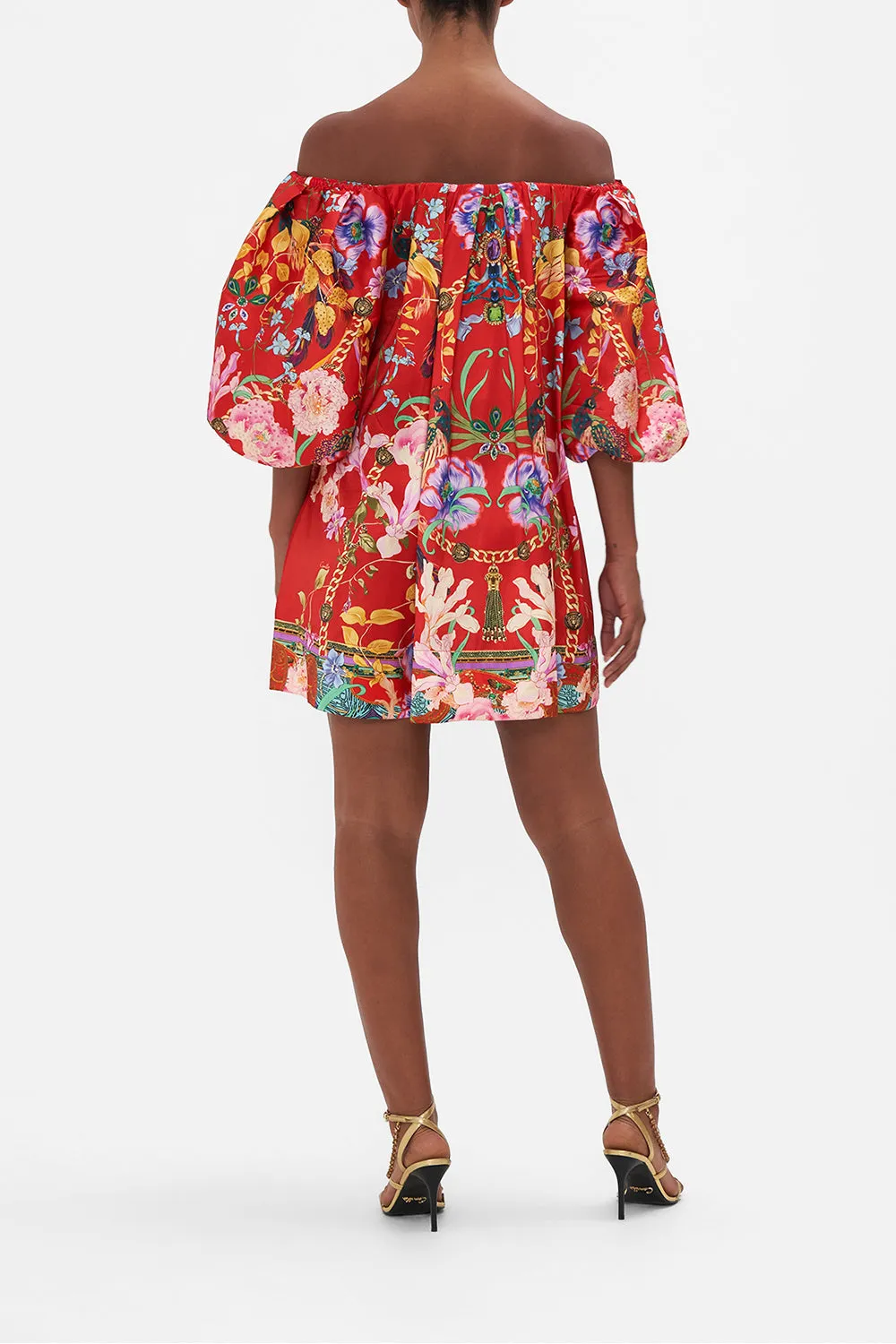 OFF SHOULDER PUFF DRESS RUFFLE SOME FEATHERS sold by Camilla product image thumbnail 2