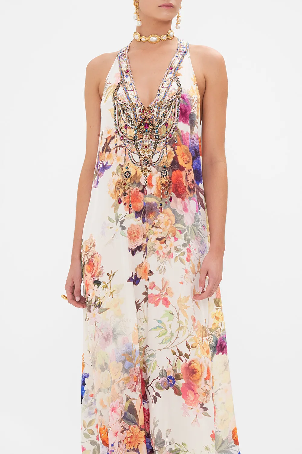 RACER BACK DRESS WITH HARDWARE FRIENDS WITH FRESCOS sold by Camilla product image thumbnail 5