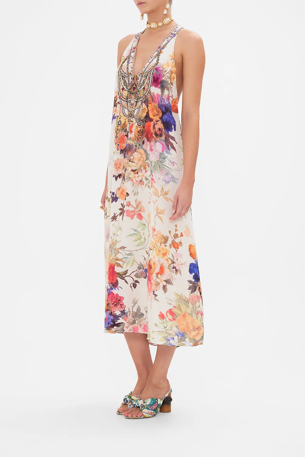 RACER BACK DRESS WITH HARDWARE FRIENDS WITH FRESCOS sold by Camilla product image thumbnail 4