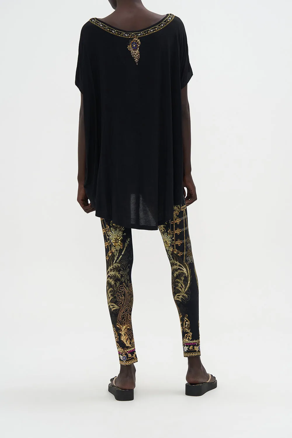 LOOSE FIT TEE THE NIGHT IS NOIR sold by Camilla product image thumbnail 2