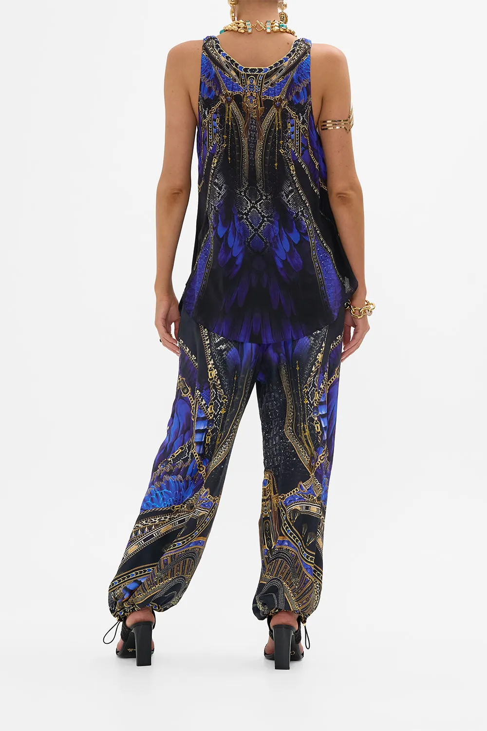 TANK TOP WITH STRAP BEAD DETAIL OTHER SIDE OF THE OASIS sold by Camilla product image thumbnail 2