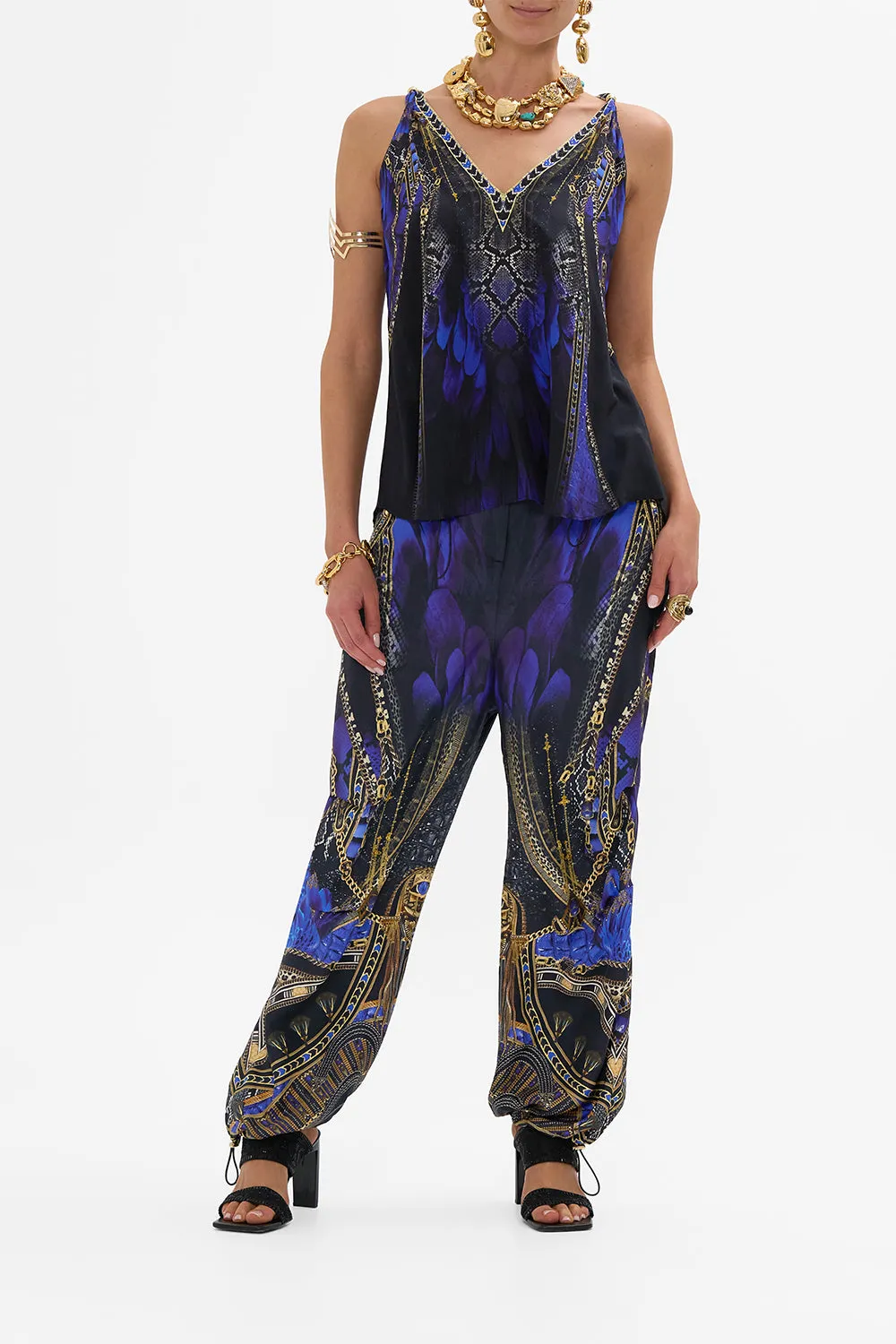 TANK TOP WITH STRAP BEAD DETAIL OTHER SIDE OF THE OASIS sold by Camilla