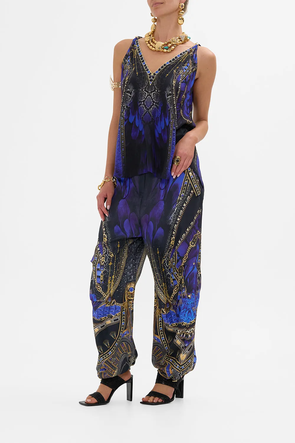 TANK TOP WITH STRAP BEAD DETAIL OTHER SIDE OF THE OASIS sold by Camilla product image thumbnail 4