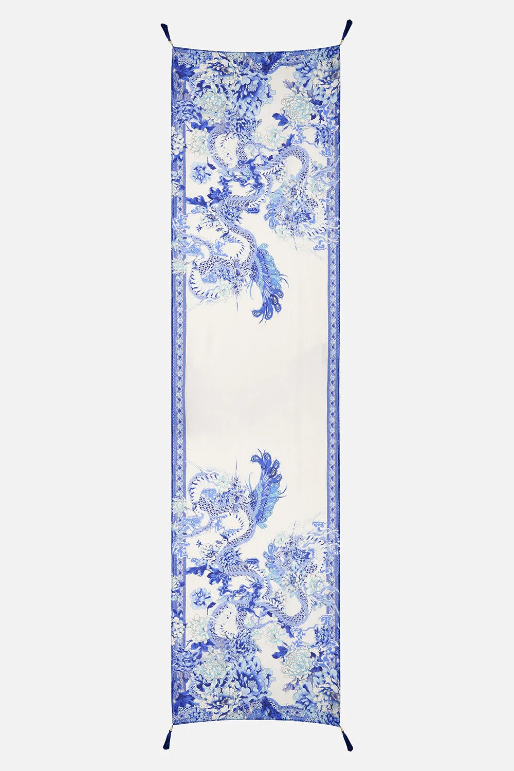 LONG SCARF HEART OF A DRAGON sold by Camilla product image thumbnail 2