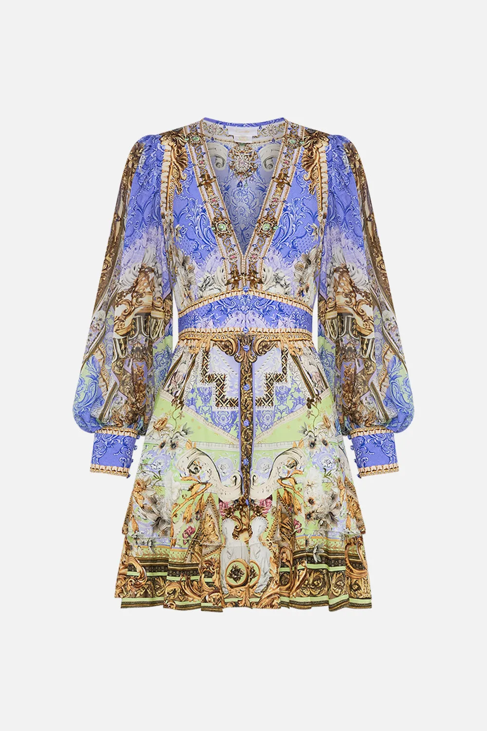 BUTTON FRONT FRILL DRESS GILDED PLEASURES sold by Camilla product image thumbnail 3