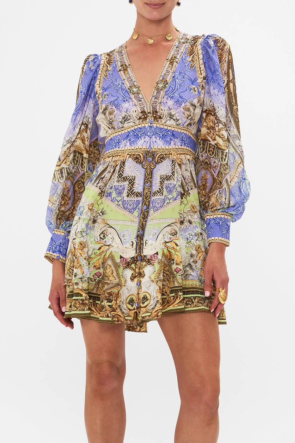 BUTTON FRONT FRILL DRESS GILDED PLEASURES sold by Camilla product image thumbnail 5