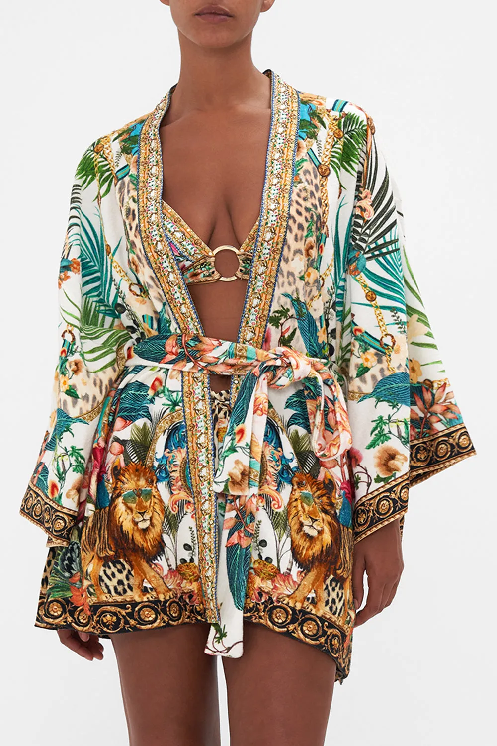 TERRY SHORT LAYER WITH NECKBAND ROYALTY LOYALTY sold by Camilla product image thumbnail 5