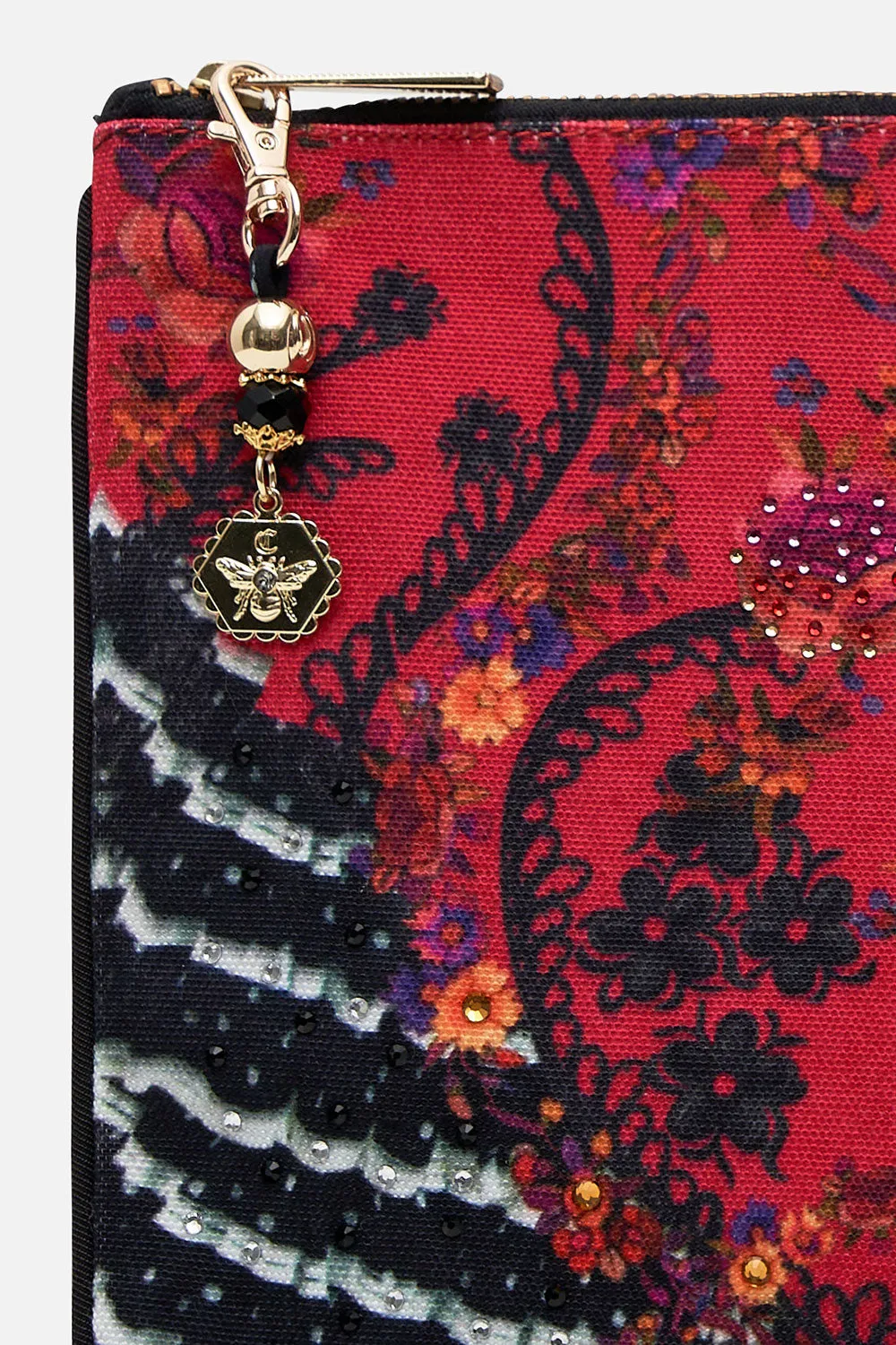 SMALL CANVAS CLUTCH VIEW FROM THE VEIL sold by Camilla product image thumbnail 2