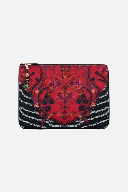 SMALL CANVAS CLUTCH VIEW FROM THE VEIL sold by Camilla