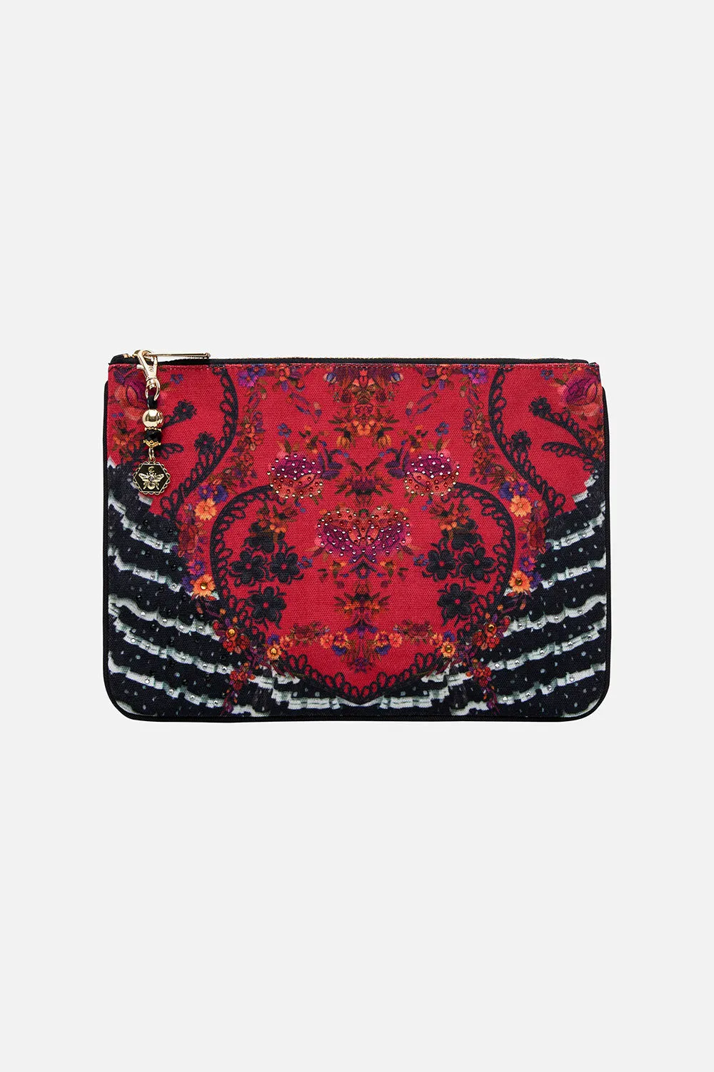 SMALL CANVAS CLUTCH VIEW FROM THE VEIL sold by Camilla