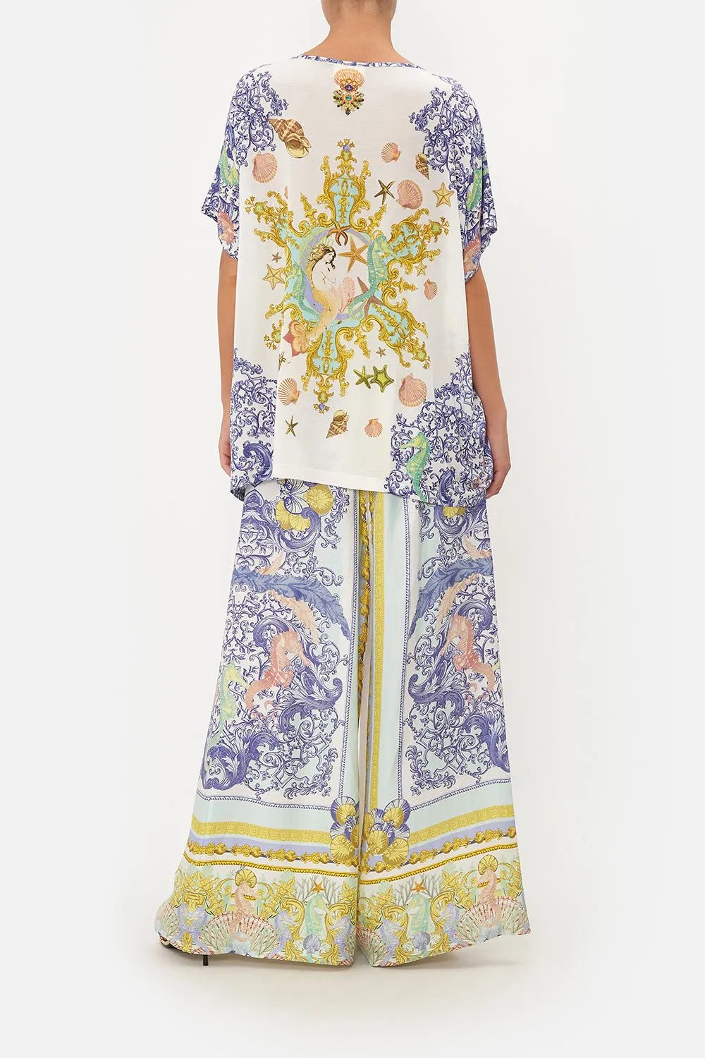 LOOSE FIT ROUND NECK TEE STAR OF THE SEA sold by Camilla product image thumbnail 2