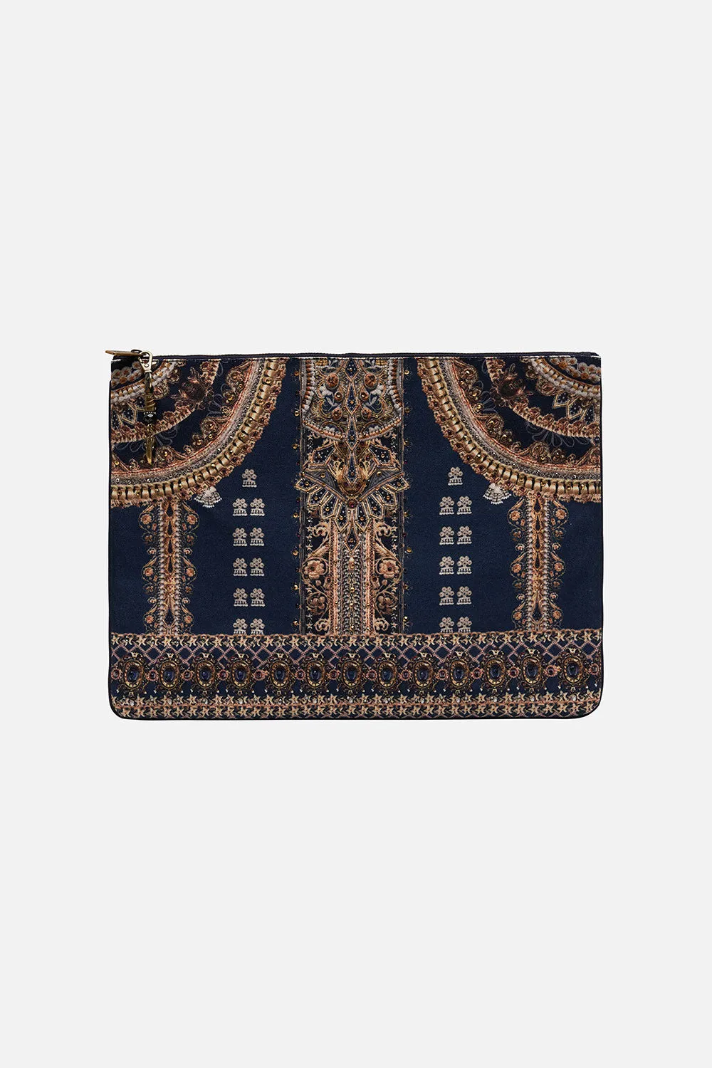 LARGE CANVAS CLUTCH ITS ALL OVER TORERO sold by Camilla