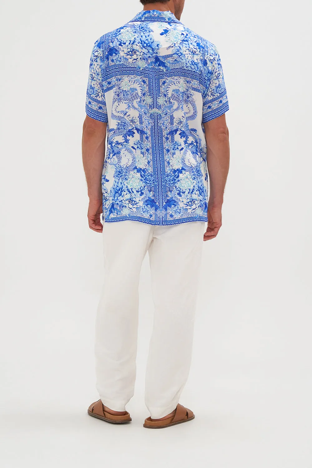 SHORT SLEEVE CAMP COLLARED SHIRT HEART OF A DRAGON sold by Camilla product image thumbnail 2