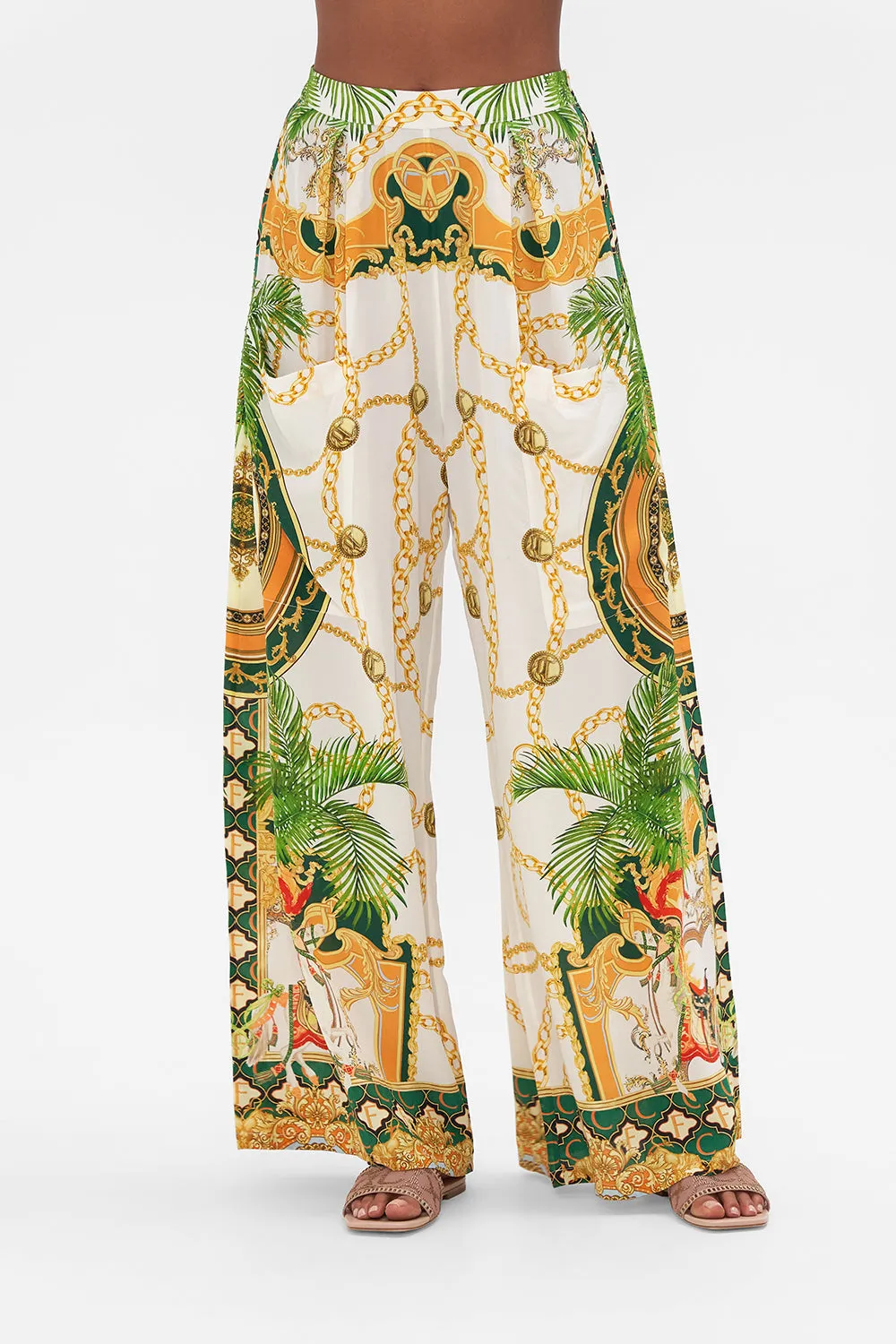 WIDE LEG TROUSER WITH FRONT POCKETS MY SWEET DEVOTION sold by Camilla product image thumbnail 4