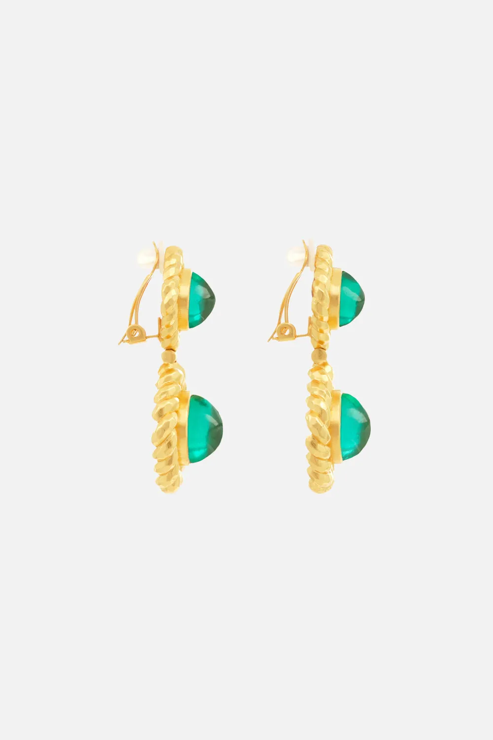 CARLOTTA EMERALD EARRINGS MULTI sold by Camilla product image thumbnail 3