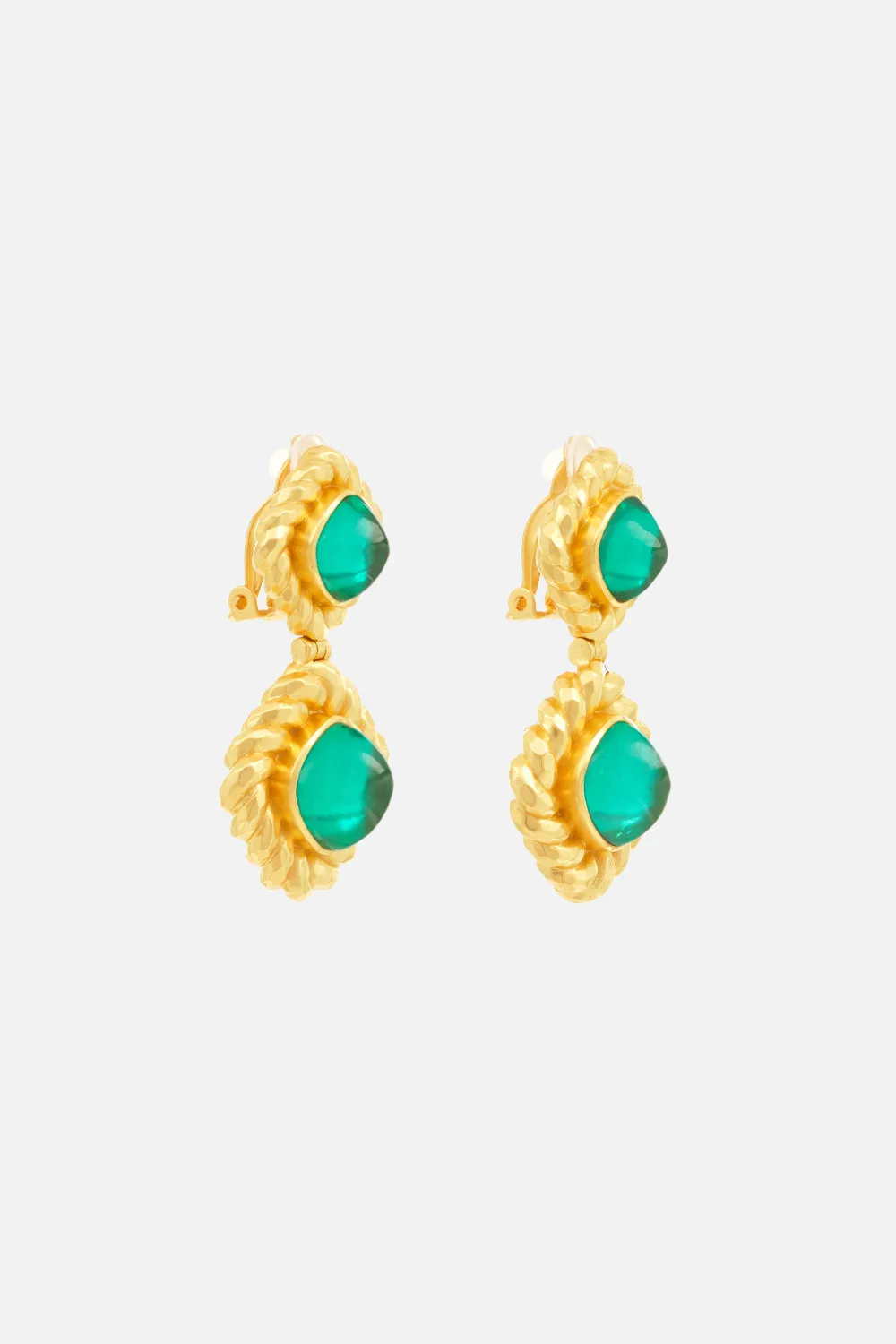 CARLOTTA EMERALD EARRINGS MULTI sold by Camilla product image thumbnail 2