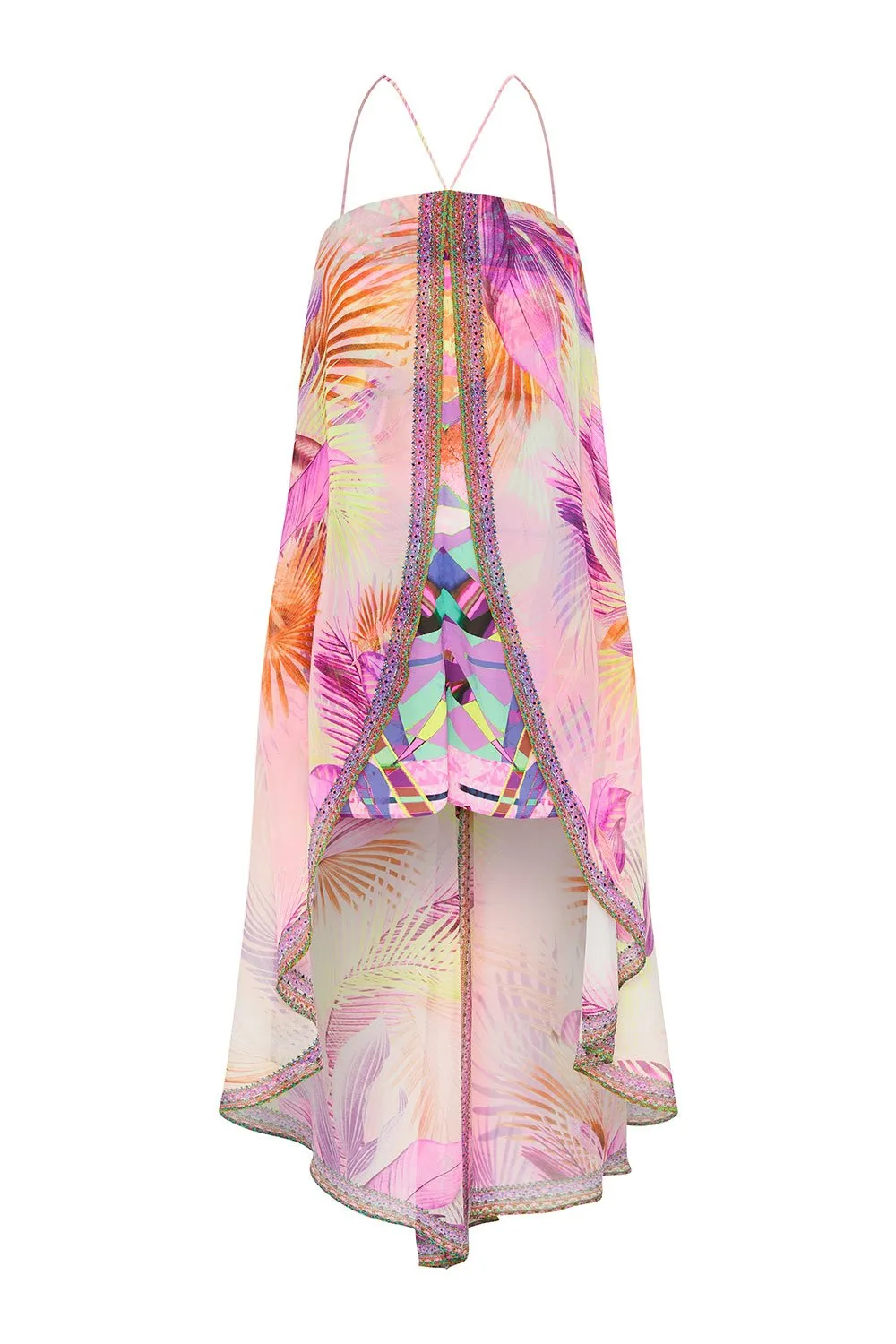 STRAPLESS OVERLAY PLAYSUIT SOUTH BEACH SUNRISE sold by Camilla product image thumbnail 3