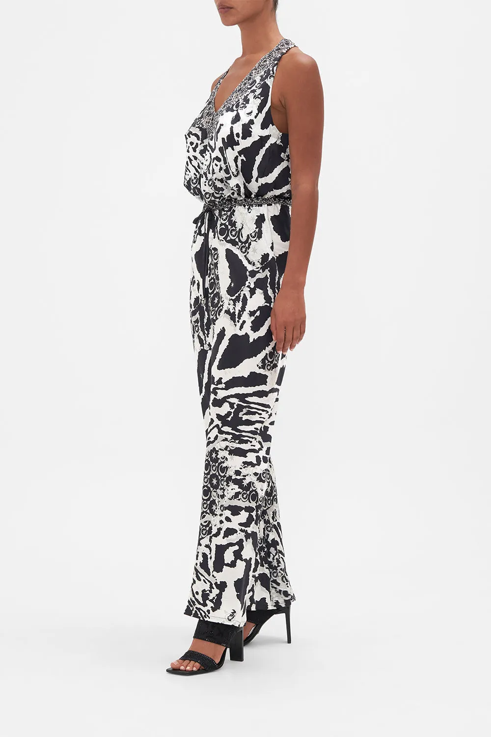 BIAS CUT DRAWSTRING PANT FELINE FANTASY sold by Camilla product image thumbnail 4