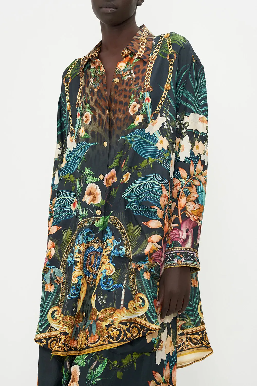 SHIRT TUNIC WITH POCKETS FEARLESS FELIS sold by Camilla product image thumbnail 5