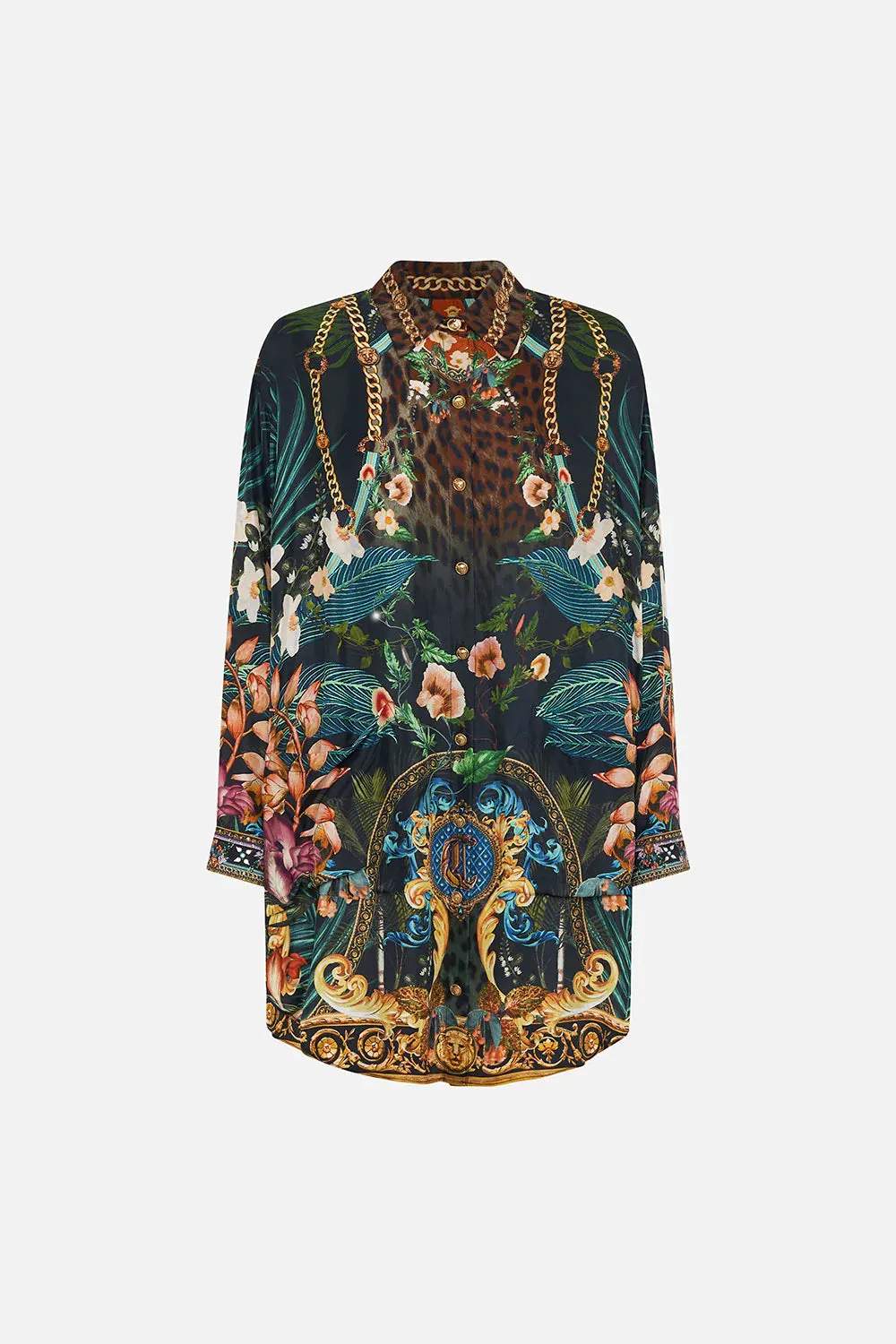 SHIRT TUNIC WITH POCKETS FEARLESS FELIS sold by Camilla product image thumbnail 3