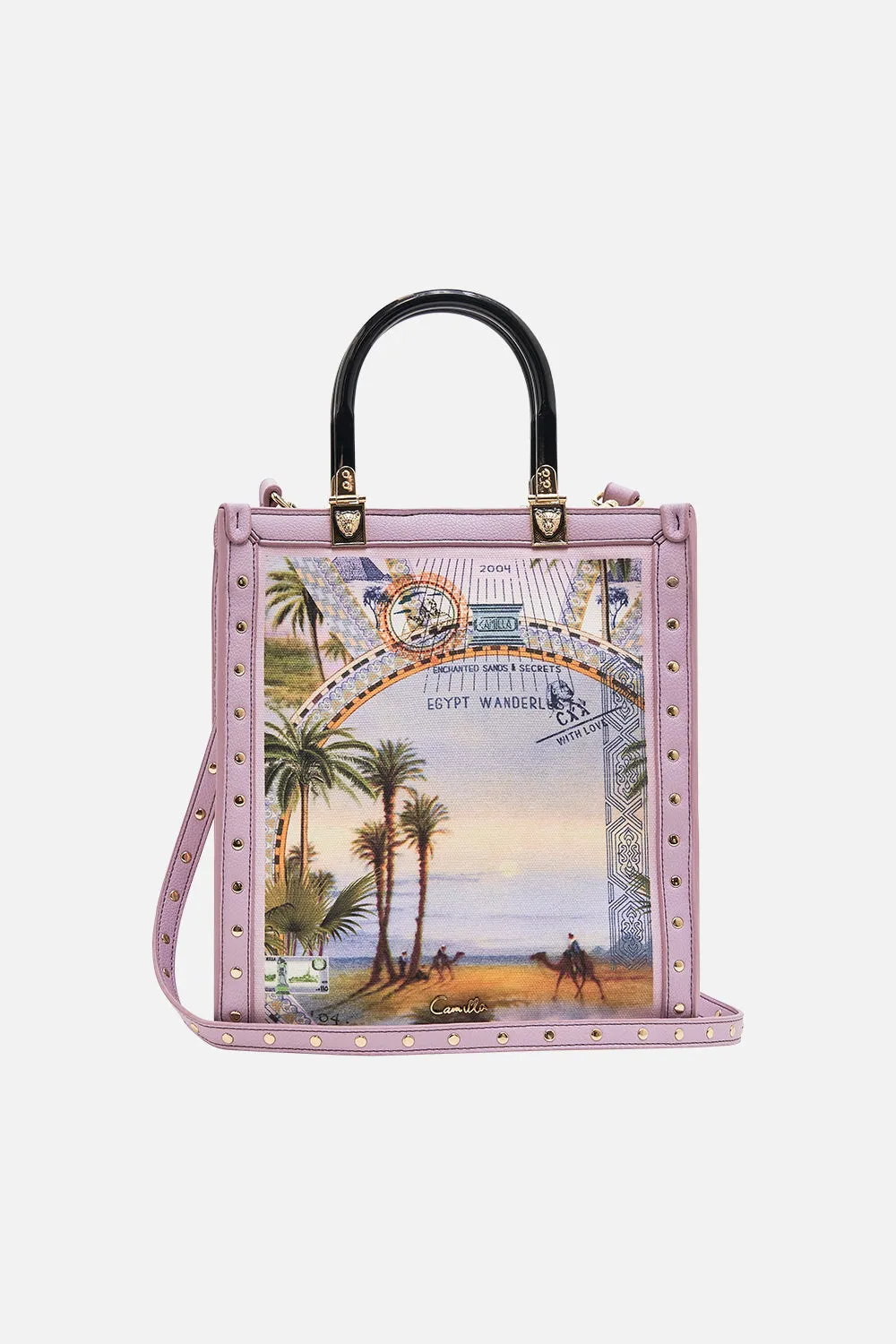 NORTH SOUTH TOTE WITH SMOOTH HANDLE CALL ME IN CAIRO sold by Camilla product image thumbnail 5