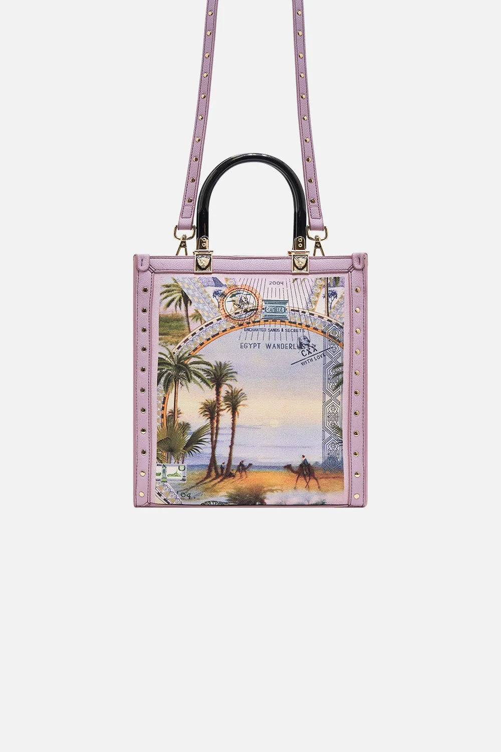 NORTH SOUTH TOTE WITH SMOOTH HANDLE CALL ME IN CAIRO sold by Camilla product image thumbnail 3