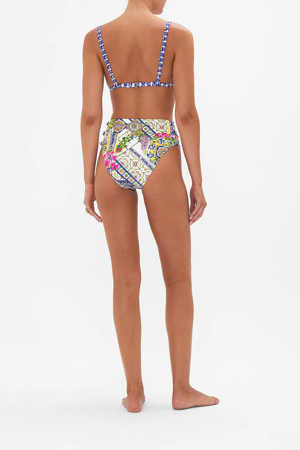 HIGH WAIST PANT WITH BUTTON DETAIL AMALFI AMORE sold by Camilla product image thumbnail 2