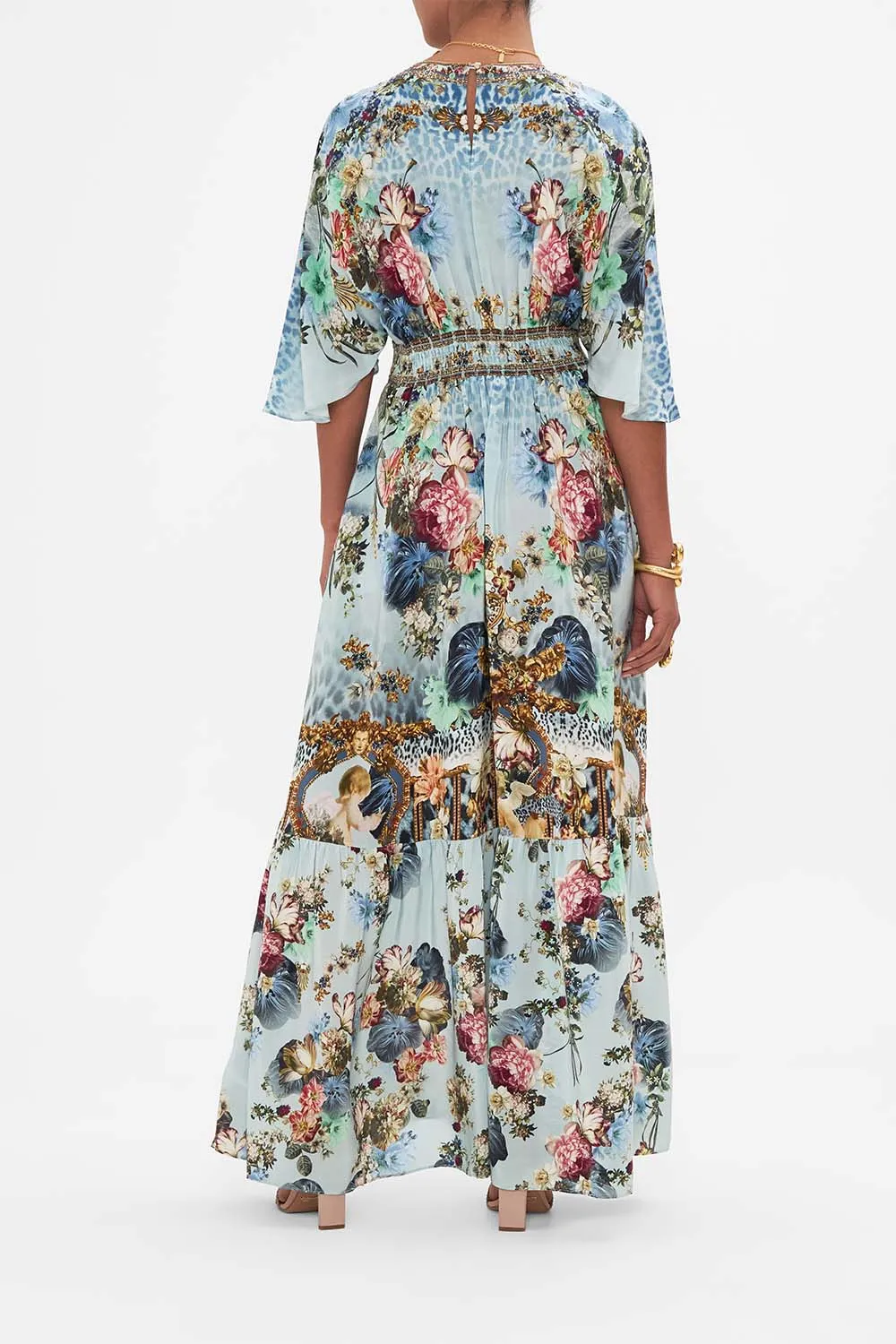 WAISTED DRESS WITH HEM RUFFLE LETTERS TO LEO sold by Camilla product image thumbnail 2