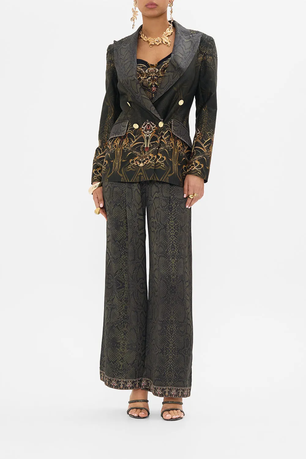 DOUBLE BREASTED SUIT JACKET NOUVEAU NOIR sold by Camilla