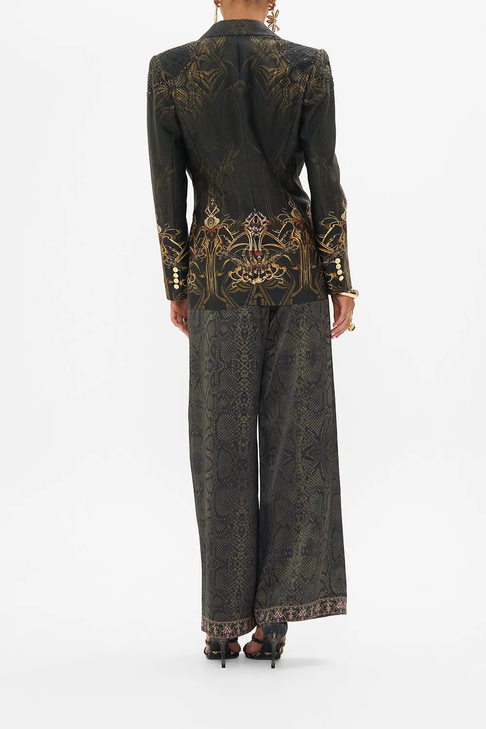 DOUBLE BREASTED SUIT JACKET NOUVEAU NOIR sold by Camilla product image thumbnail 2